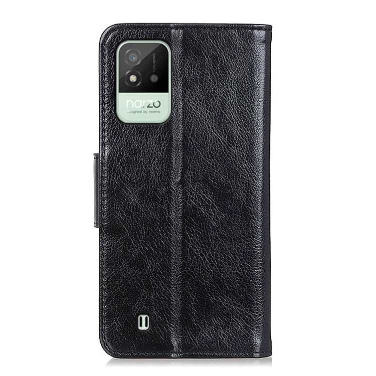 For OPPO Realme Narzo 50i Nappa Texture Horizontal Flip Leather Phone Case