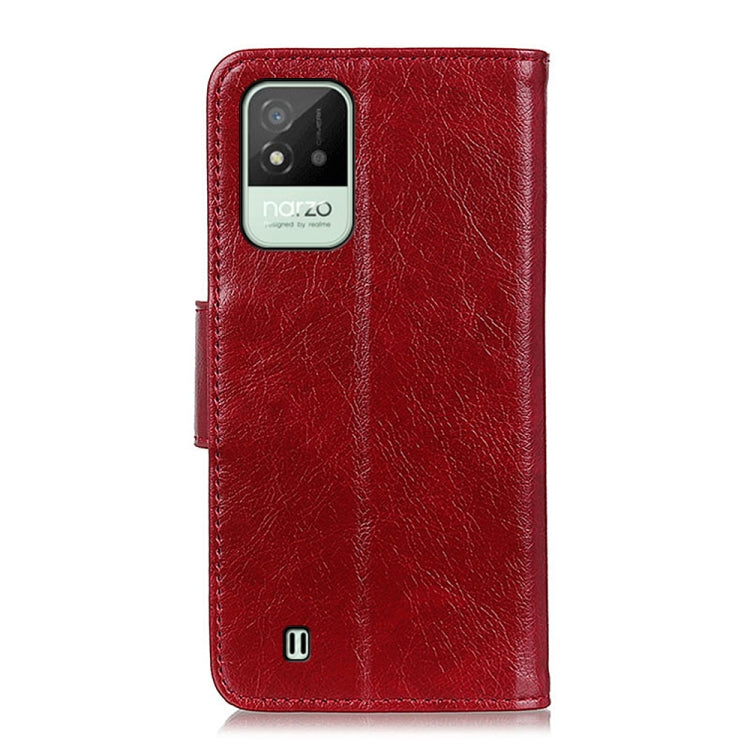 For OPPO Realme Narzo 50i Nappa Texture Horizontal Flip Leather Phone Case