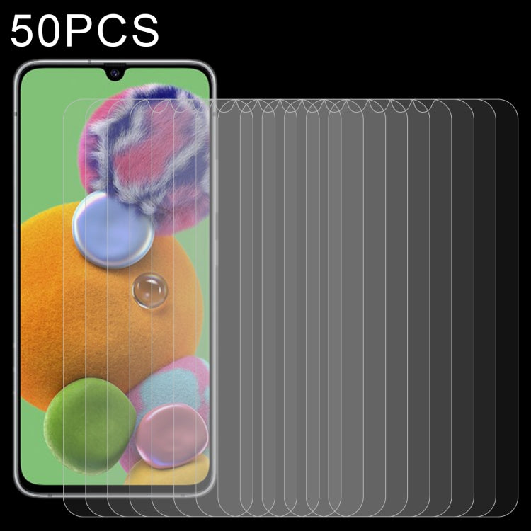 50 PCS 0.26mm 9H 2.5D Tempered Glass Film For Samsung Galaxy A90S