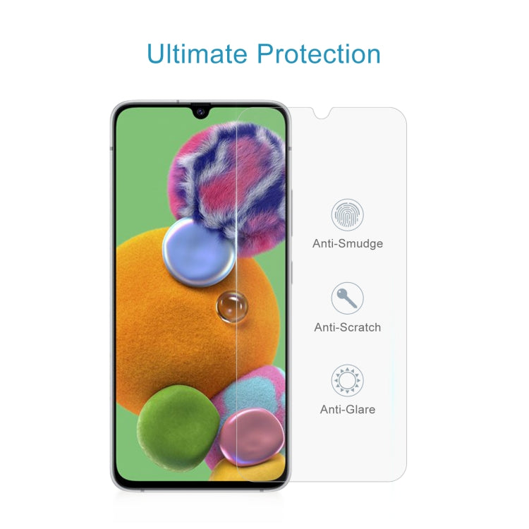 50 PCS 0.26mm 9H 2.5D Tempered Glass Film For Samsung Galaxy A90S
