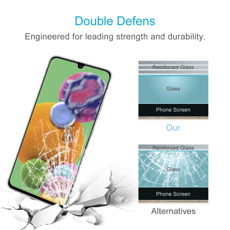 50 PCS 0.26mm 9H 2.5D Tempered Glass Film For Samsung Galaxy A90S