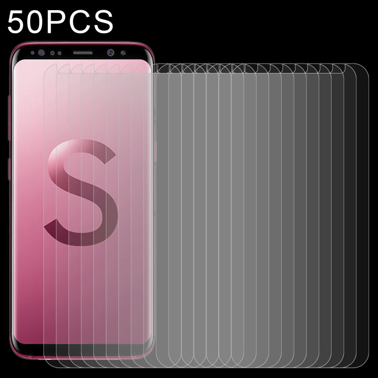 50 PCS 0.26mm 9H 2.5D Tempered Glass Film For Samsung Galaxy S Light Luxury