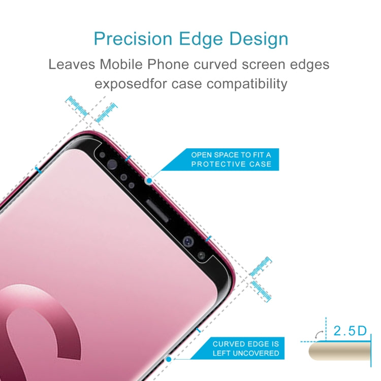 50 PCS 0.26mm 9H 2.5D Tempered Glass Film For Samsung Galaxy S Light Luxury