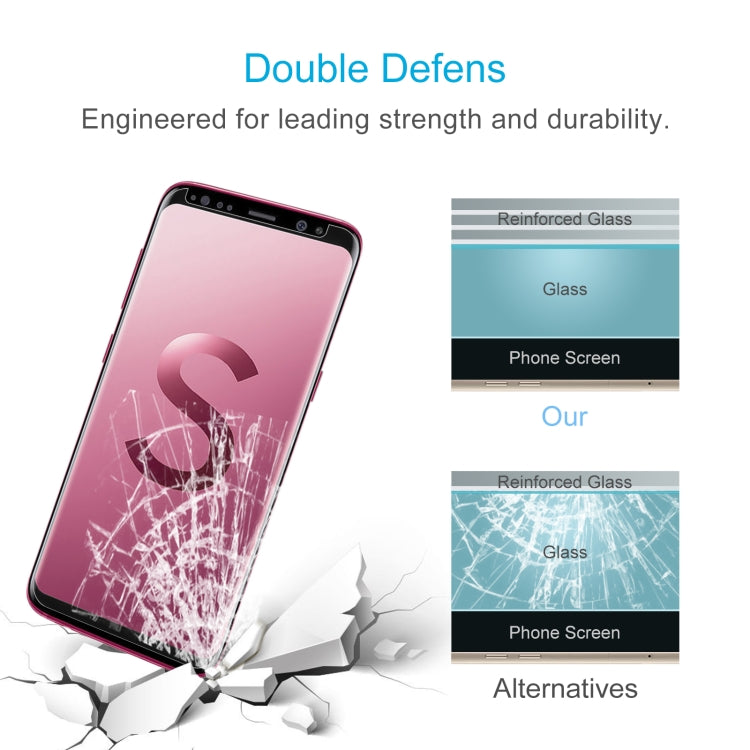 50 PCS 0.26mm 9H 2.5D Tempered Glass Film For Samsung Galaxy S Light Luxury