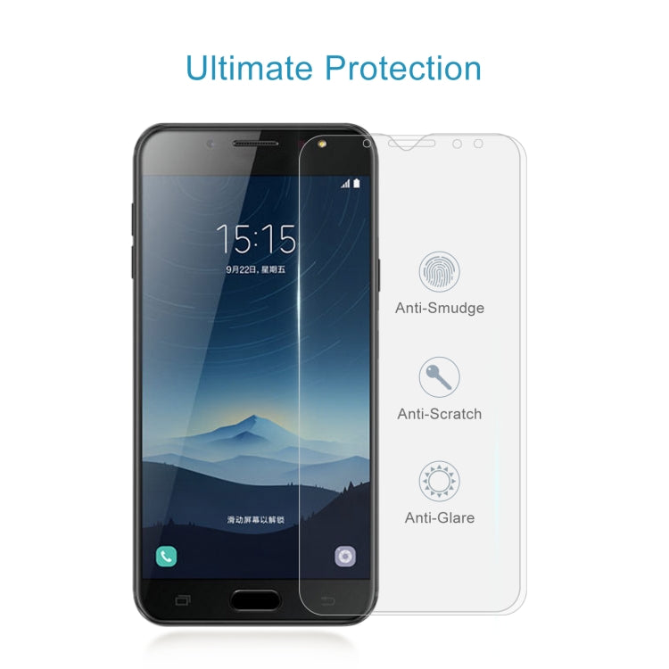 50 PCS 0.26mm 9H 2.5D Tempered Glass Film For Samsung Galaxy C8 / C710