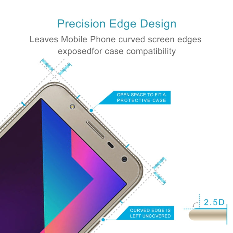 50 PCS 0.26mm 9H 2.5D Tempered Glass Film For Samsung Galaxy J7 Nxt