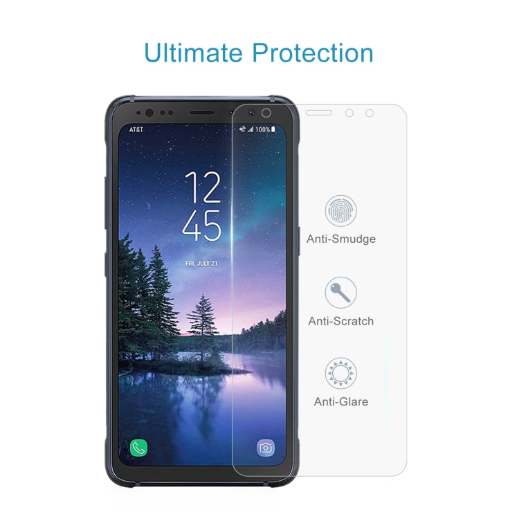50 PCS 0.26mm 9H 2.5D Tempered Glass Film For Samsung Galaxy S8 Active