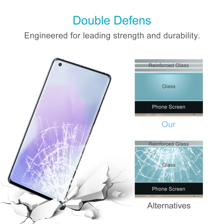 50 PCS 0.26mm 9H 2.5D Tempered Glass Film For vivo X51 5G