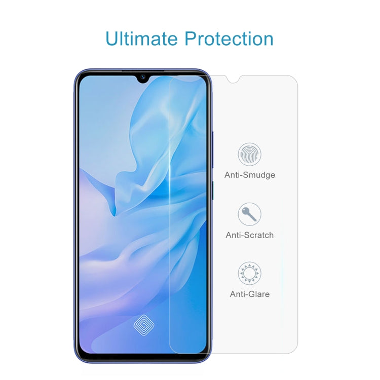 50 PCS 0.26mm 9H 2.5D Tempered Glass Film For vivo Y51 2020, September