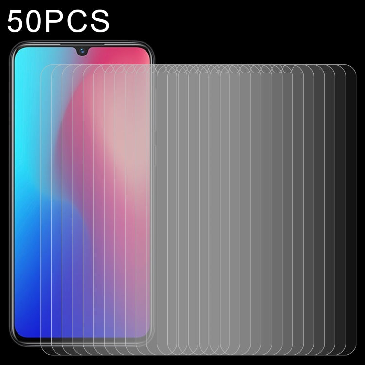 50 PCS 0.26mm 9H 2.5D Tempered Glass Film For vivo Z3