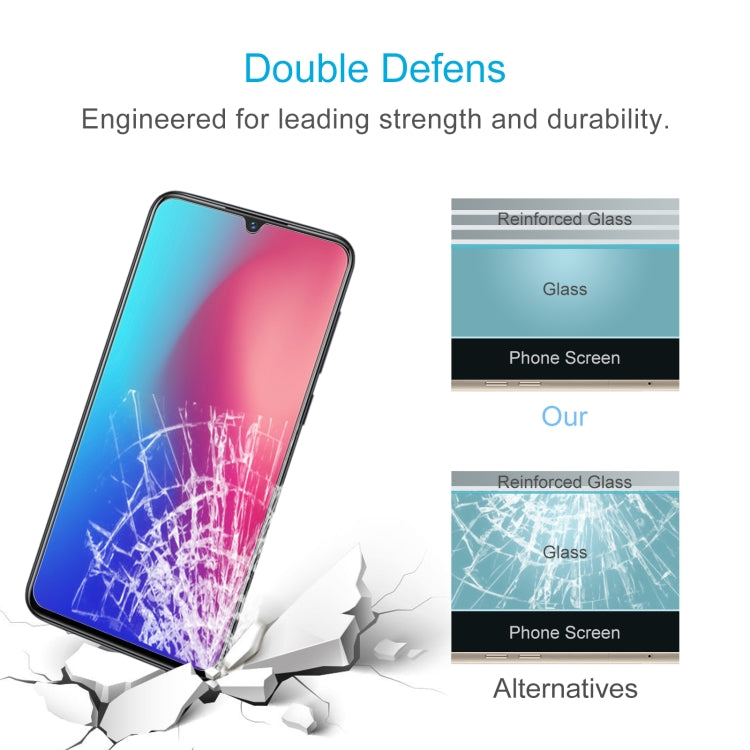 50 PCS 0.26mm 9H 2.5D Tempered Glass Film For vivo Z3