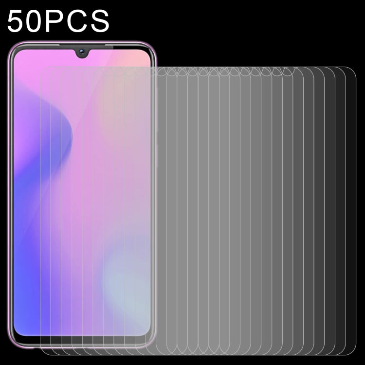 50 PCS 0.26mm 9H 2.5D Tempered Glass Film For vivo Z3i
