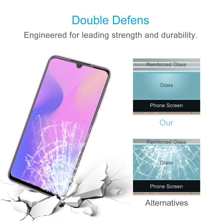 50 PCS 0.26mm 9H 2.5D Tempered Glass Film For vivo Z3i