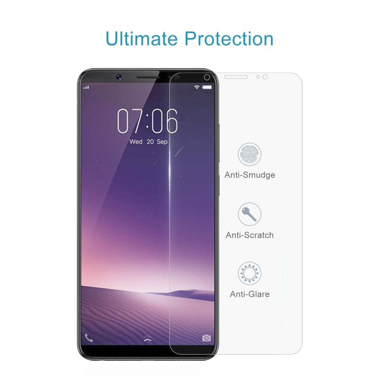 50 PCS 0.26mm 9H 2.5D Tempered Glass Film For vivo Y79
