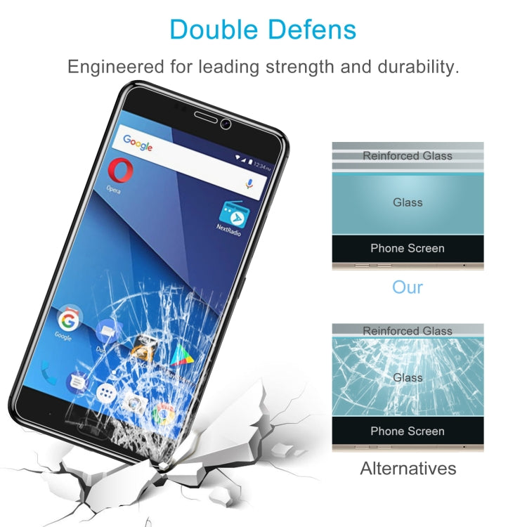 10 PCS 0.26mm 9H 2.5D Tempered Glass Film For BLU Vivo 8