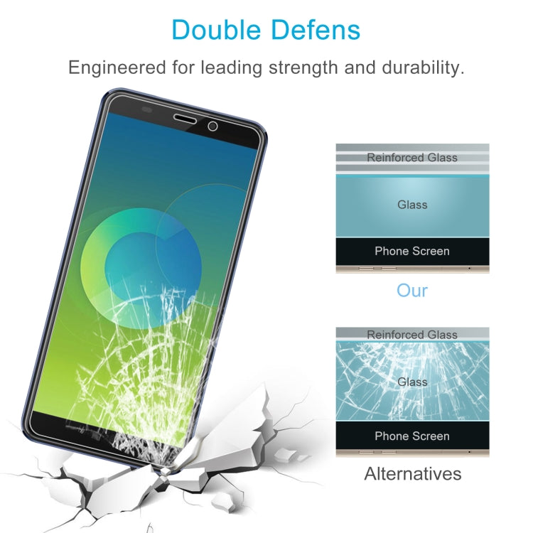10 PCS 0.26mm 9H 2.5D Tempered Glass Film For Coolpad cool 2