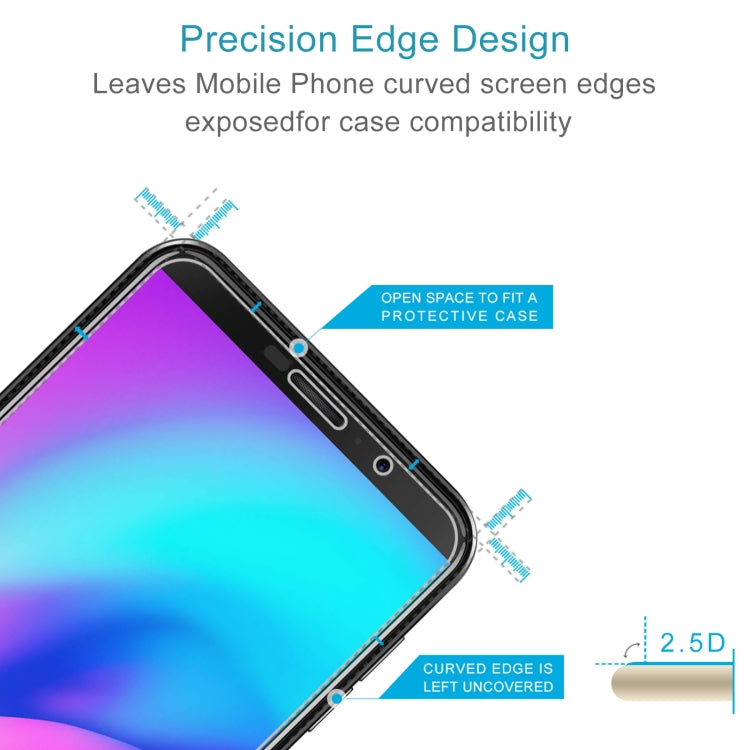 10 PCS 0.26mm 9H 2.5D Tempered Glass Film For Cubot J3