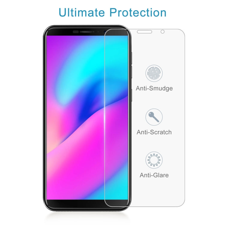 10 PCS 0.26mm 9H 2.5D Tempered Glass Film For Cubot J3