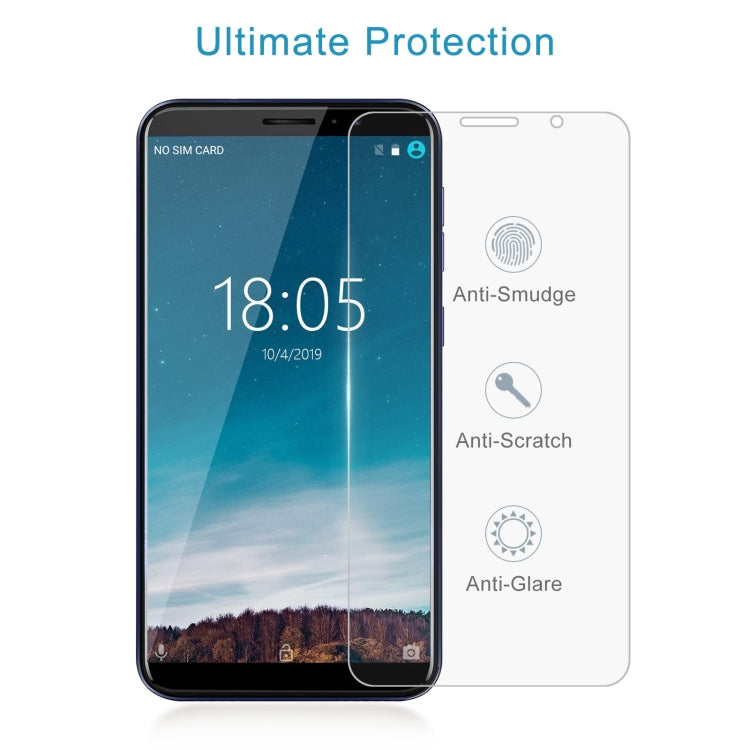 10 PCS 0.26mm 9H 2.5D Tempered Glass Film For Cubot J5