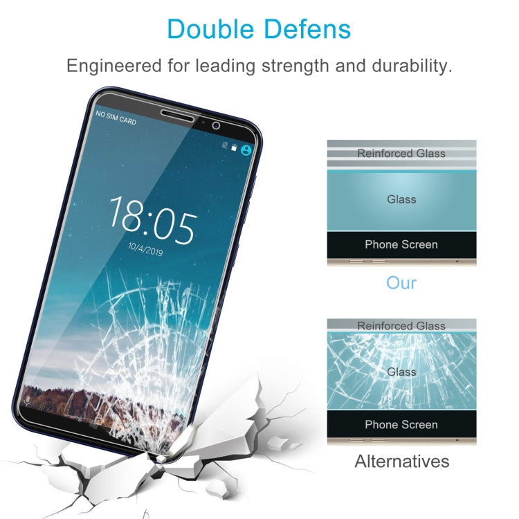 10 PCS 0.26mm 9H 2.5D Tempered Glass Film For Cubot J5