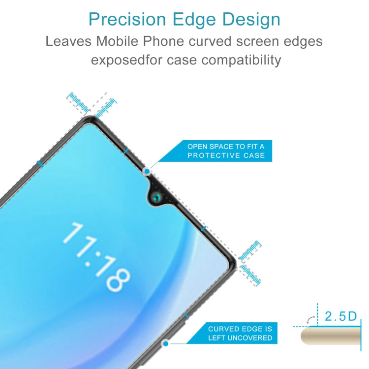 10 PCS 0.26mm 9H 2.5D Tempered Glass Film For Cubot J9