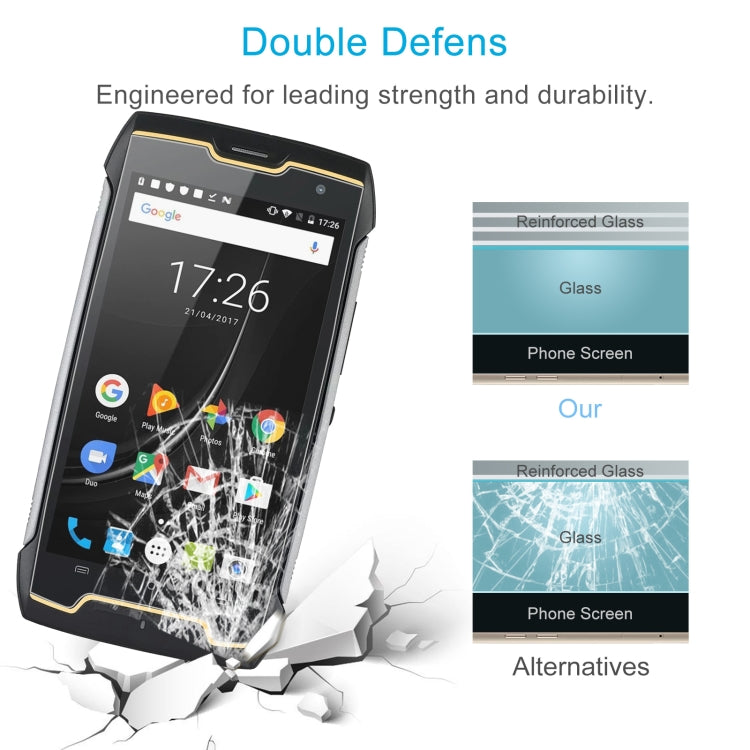 10 PCS 0.26mm 9H 2.5D Tempered Glass Film For Cubot KingKong CS