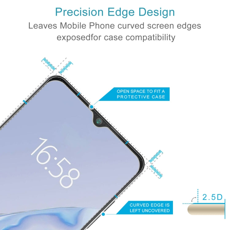 10 PCS 0.26mm 9H 2.5D Tempered Glass Film For Cubot Note 20