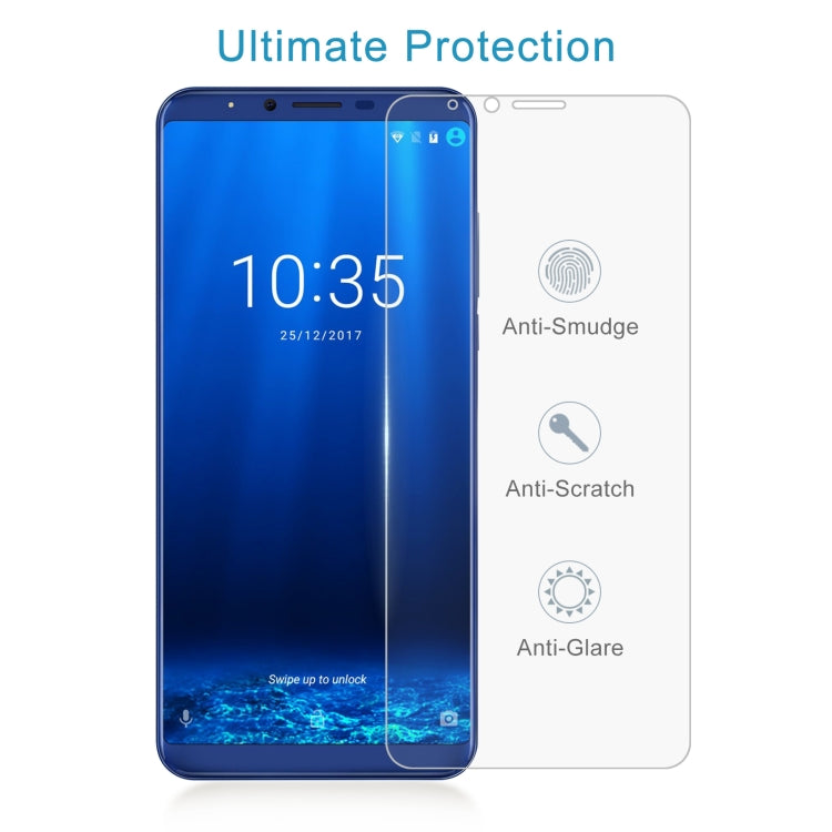 10 PCS 0.26mm 9H 2.5D Tempered Glass Film For Cubot X18