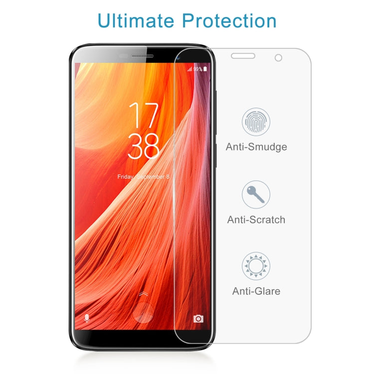 10 PCS 0.26mm 9H 2.5D Tempered Glass Film For HOMTOM S7