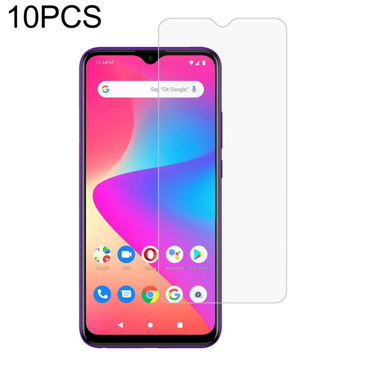 10 PCS 0.26mm 9H 2.5D Tempered Glass Film For BLU G90 Pro