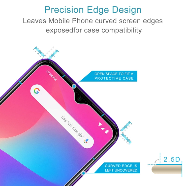 10 PCS 0.26mm 9H 2.5D Tempered Glass Film For BLU G90 Pro