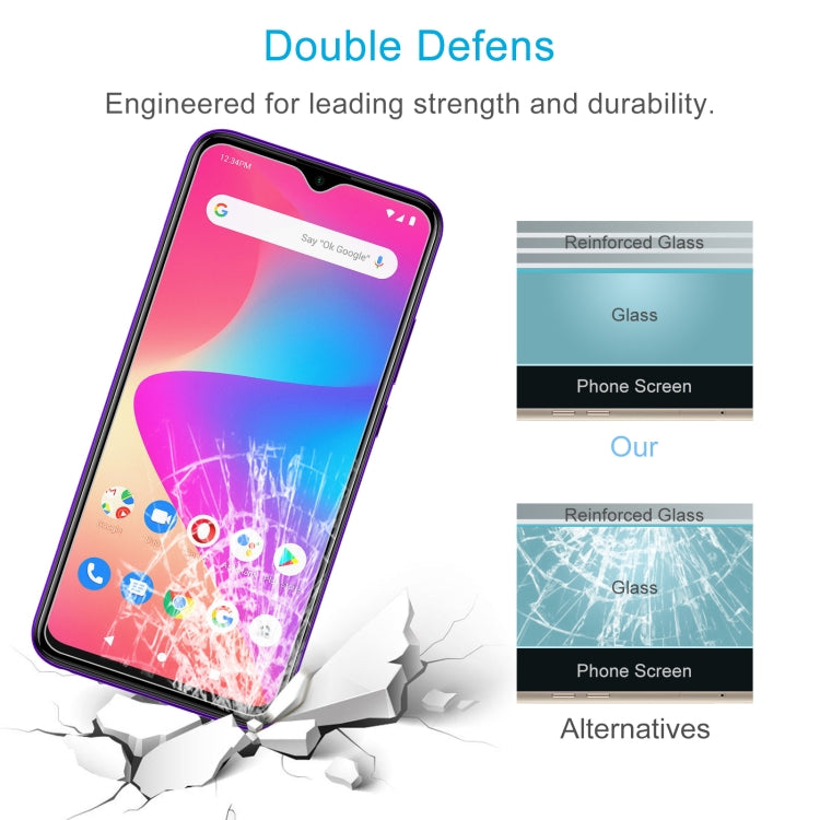 10 PCS 0.26mm 9H 2.5D Tempered Glass Film For BLU G90 Pro
