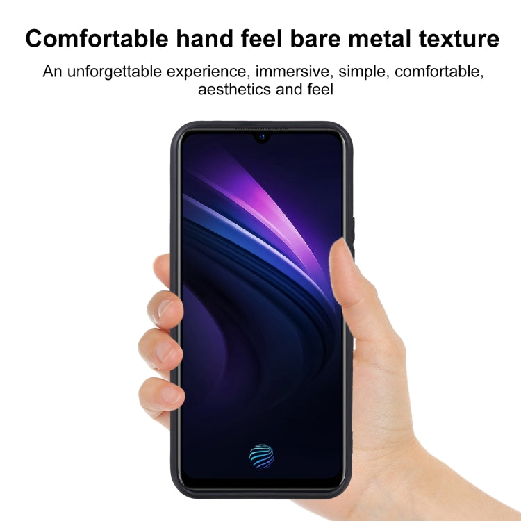 TPU Phone Case For vivo iQOO Neo 855/Z5/Y7s/S1 Overseas Version/V17 Neo EU Version/Z1X Indian Version (Frosted Black)