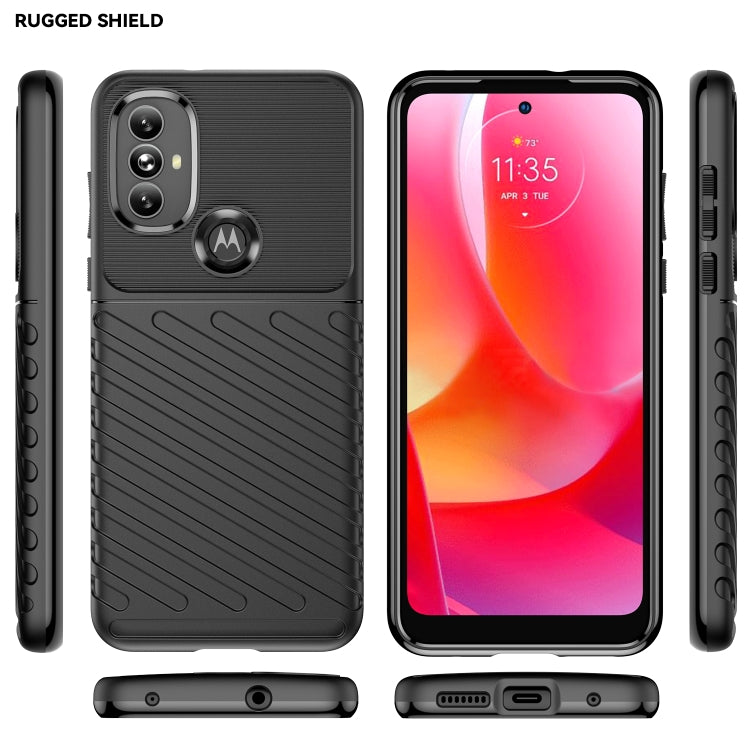 For Motorola Moto G Power 2022 Thunderbolt Shockproof TPU Soft Phone Case