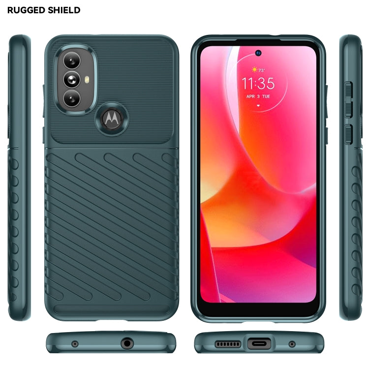 For Motorola Moto G Power 2022 Thunderbolt Shockproof TPU Soft Phone Case