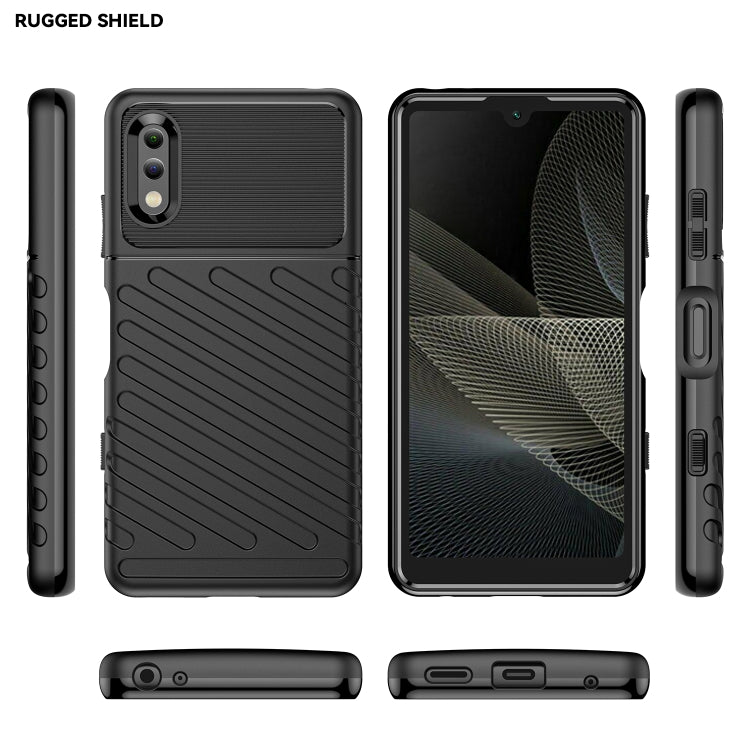 For Sony Xperia Ace II Thunderbolt Shockproof TPU Soft Phone Case