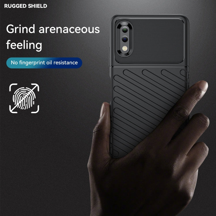 For Sony Xperia Ace II Thunderbolt Shockproof TPU Soft Phone Case