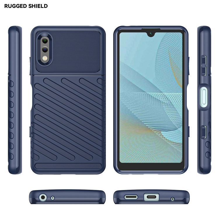For Sony Xperia Ace II Thunderbolt Shockproof TPU Soft Phone Case