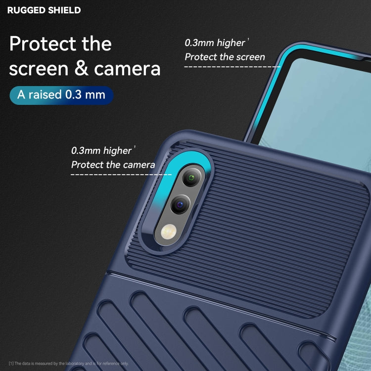 For Sony Xperia Ace II Thunderbolt Shockproof TPU Soft Phone Case