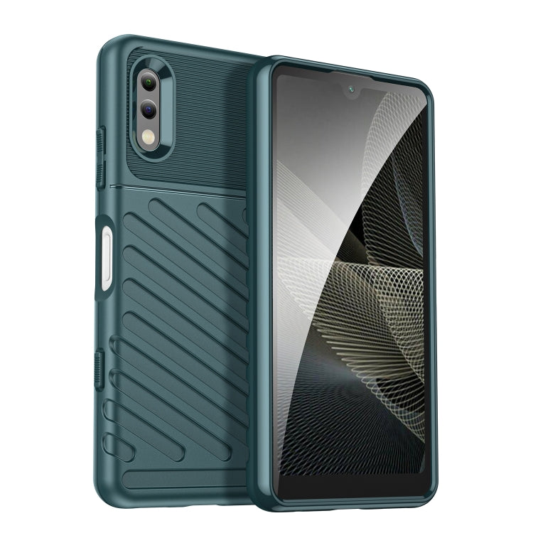 For Sony Xperia Ace II Thunderbolt Shockproof TPU Soft Phone Case