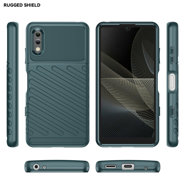 For Sony Xperia Ace II Thunderbolt Shockproof TPU Soft Phone Case