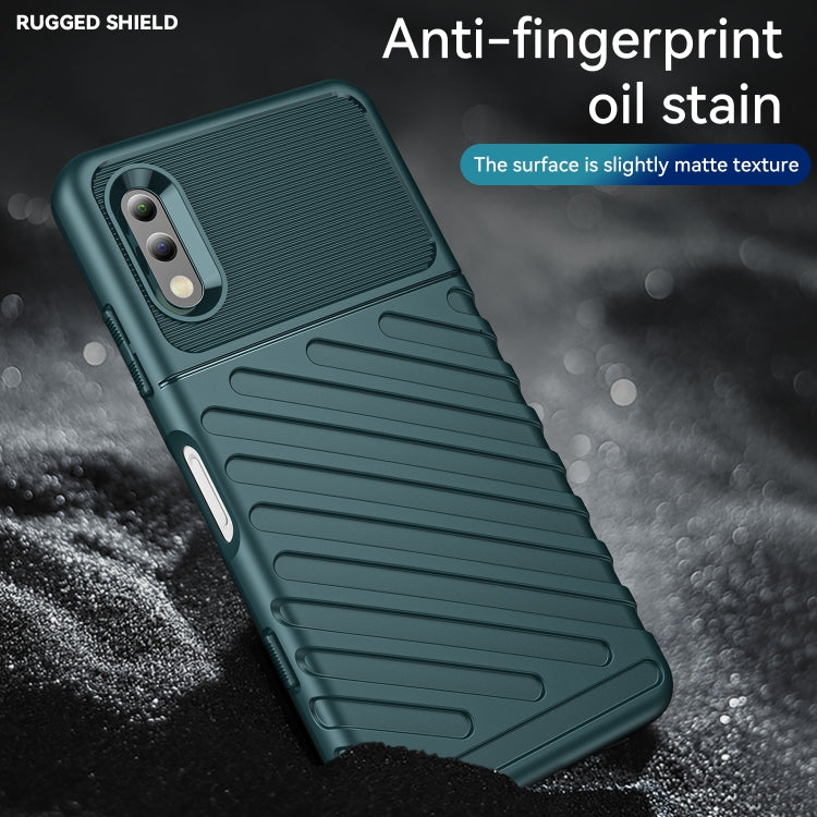 For Sony Xperia Ace II Thunderbolt Shockproof TPU Soft Phone Case