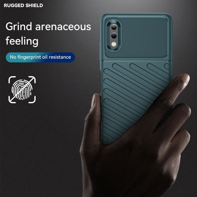 For Sony Xperia Ace II Thunderbolt Shockproof TPU Soft Phone Case