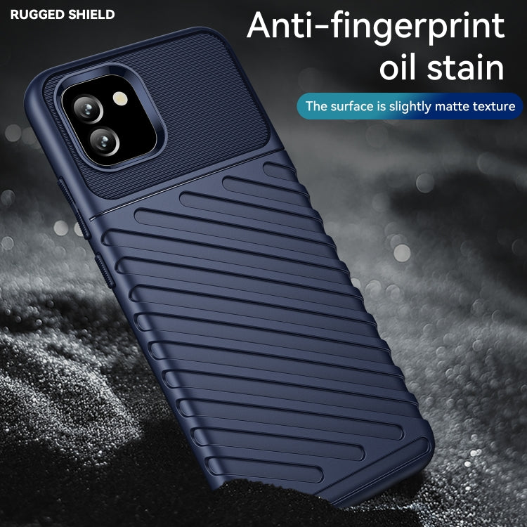 For Samsung Galaxy A03 164mm EU Version Thunderbolt Shockproof TPU Soft Phone Case