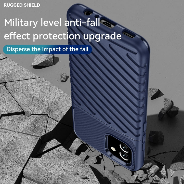 For Samsung Galaxy A03 164mm EU Version Thunderbolt Shockproof TPU Soft Phone Case