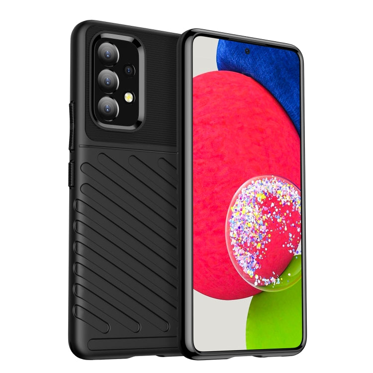 For Samsung Galaxy A53 5G Thunderbolt Shockproof TPU Soft Phone Case