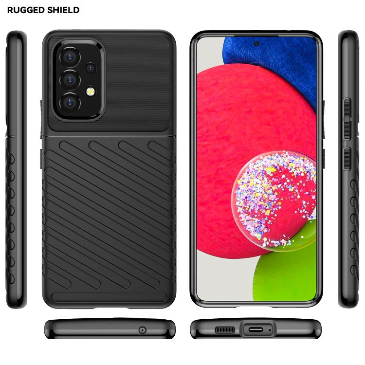 For Samsung Galaxy A53 5G Thunderbolt Shockproof TPU Soft Phone Case