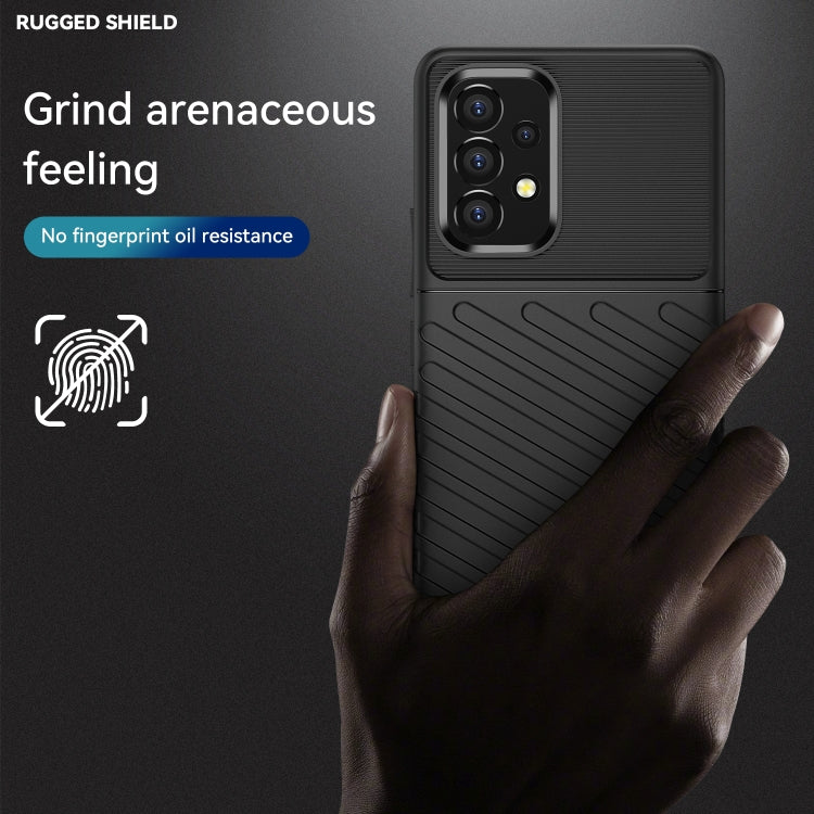 For Samsung Galaxy A53 5G Thunderbolt Shockproof TPU Soft Phone Case