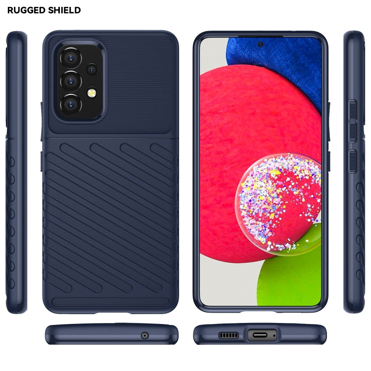 For Samsung Galaxy A53 5G Thunderbolt Shockproof TPU Soft Phone Case