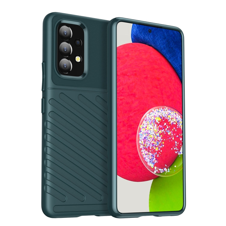 For Samsung Galaxy A53 5G Thunderbolt Shockproof TPU Soft Phone Case